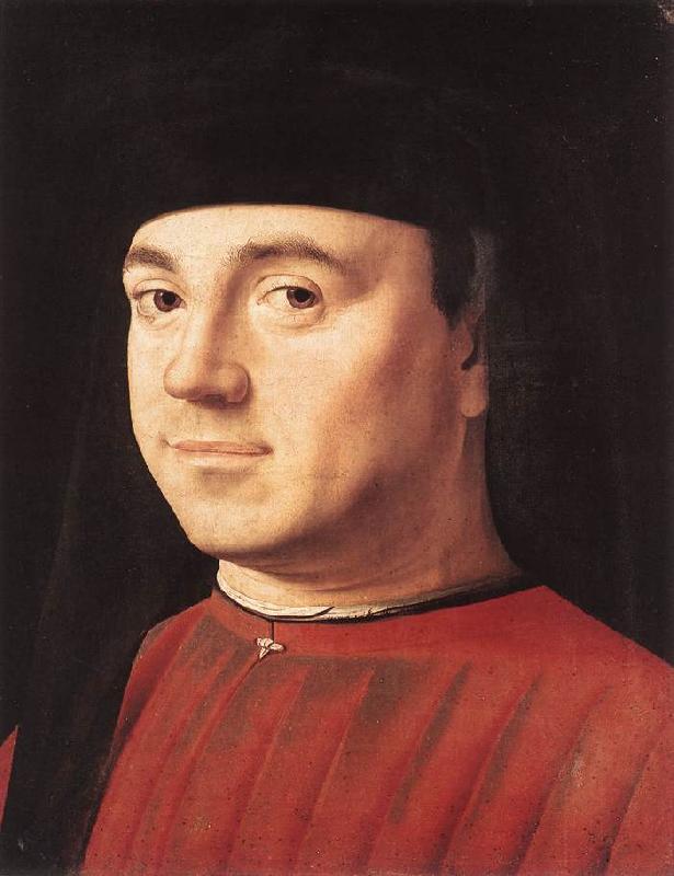 Antonello da Messina Portrait of a Man  kjjjkj Sweden oil painting art